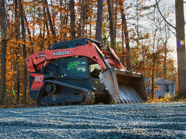 A skid steer loader