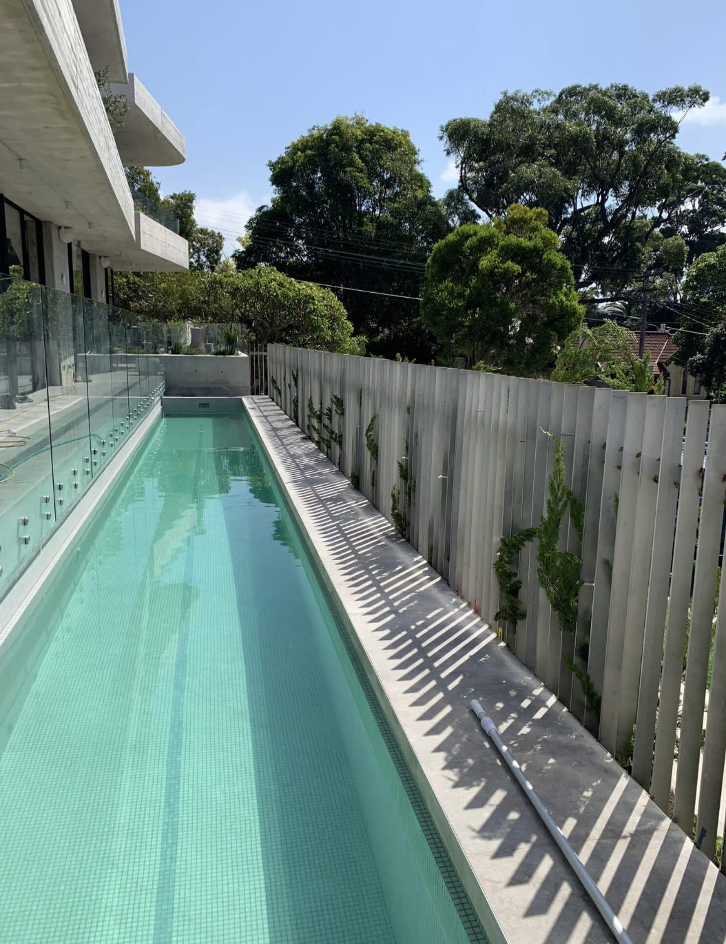 Bronte house, pool terrace